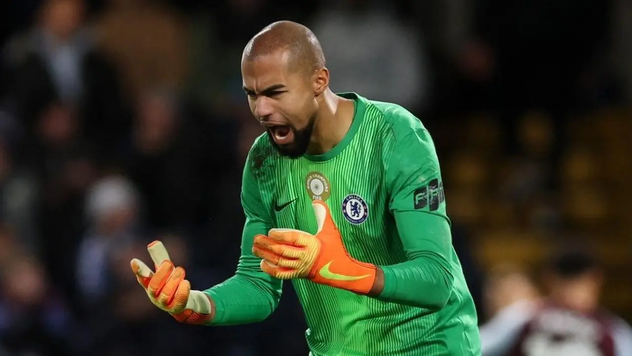 Kiper Chelsea Robert Sanchez. (foto: Getty Images/steve Bardens)