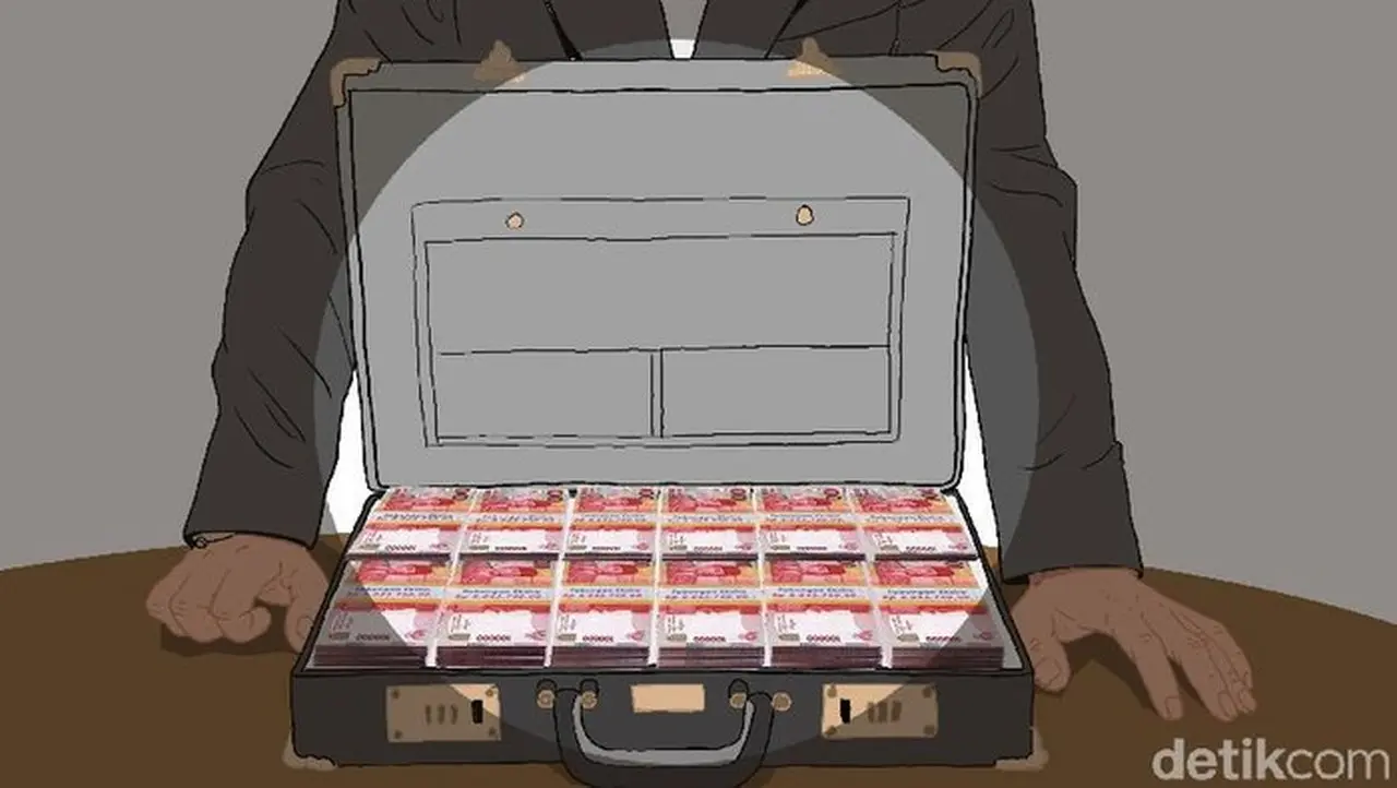 Ilustrasi Korupsi (edi Wahyono/detikcom)