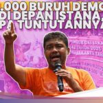 Ribuan Buruh Geruduk Istana Merdeka Tolak UMP DKI Jakarta 2026, Tuntut Angka Lebih Tinggi