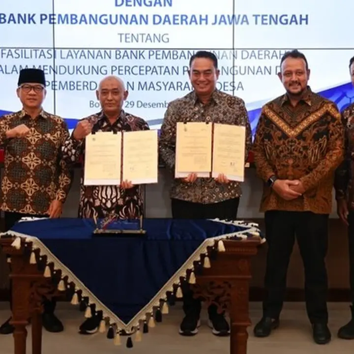 Bank Jateng dan Kemendes Sinergi Perkuat Ekonomi Desa Boyolali Lewat Digitalisasi Keuangan
