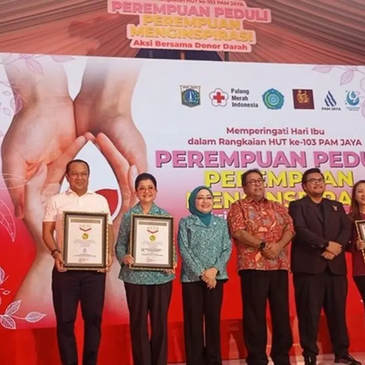 PAM JAYA Raih Rekor MURI Donor Darah, Dirut Arief Nasrudin Tekankan Semangat Kemanusiaan