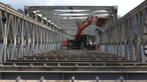 TNI AD Pastikan Baut Jembatan Bailey Aceh yang Hilang Telah Terpasang Kembali