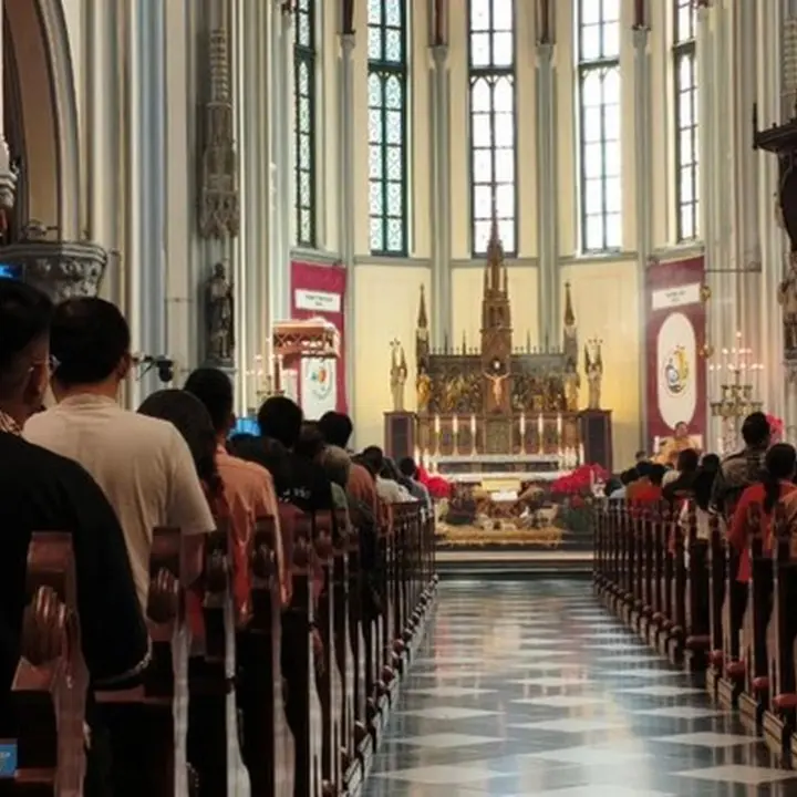 Ibadah Natal Gereja Katedral Lancar, Humas Ucapkan Terima Kasih kepada TNI-Polri