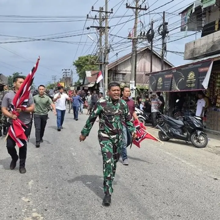 Bendera Bulan Bintang Berkibar di Aceh, TNI Tegaskan Larangan Simbol Separatis
