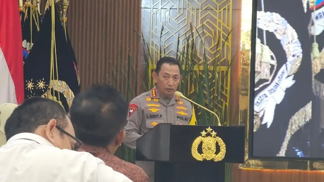 Kapolri Jenderal Listyo Sigit Prabowo (herianto/detikcom)