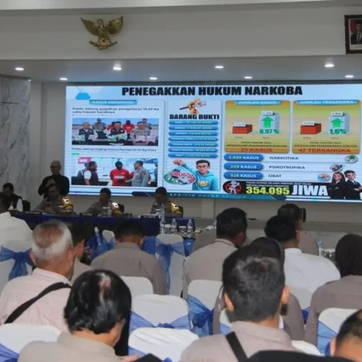 Polda Jateng Ungkap Penurunan Kriminalitas dan Gangguan Kamtibmas Sepanjang 2025