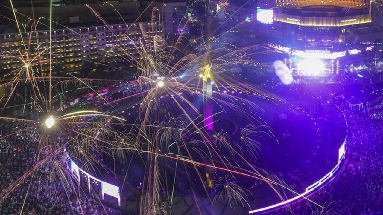 Warga Sambut Larangan Pesta Kembang Api Bundaran HI, Empati untuk Korban Bencana Sumatera