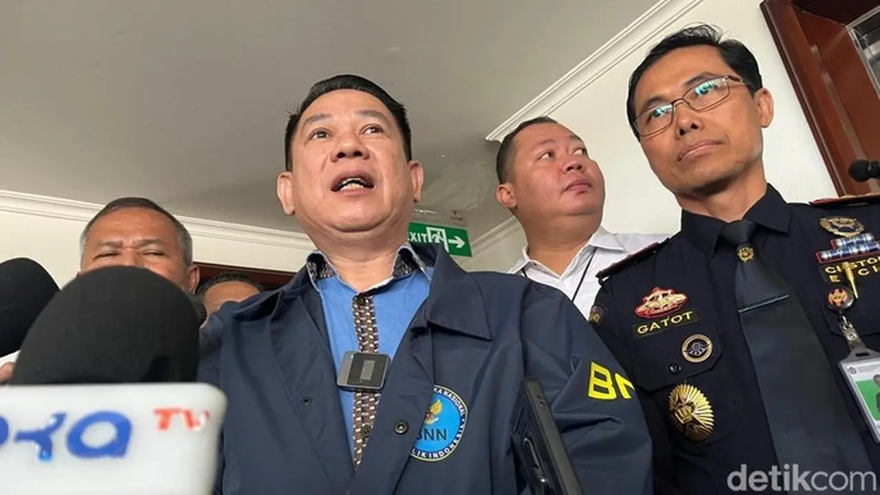 Foto: Plt Deputi Pemberantasan Bnn Ri, Budi Wibowo. (rumondang/detikcom)