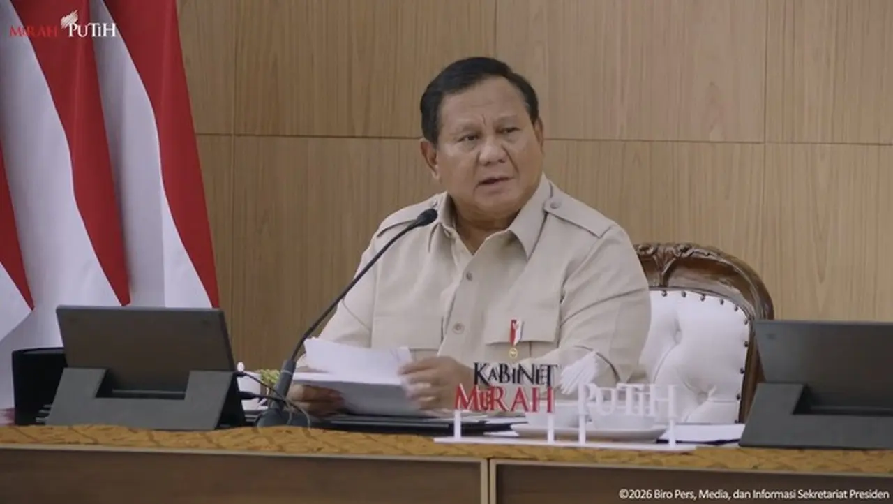Presiden Prabowo Subianto. (dok. Youtube Setpres)