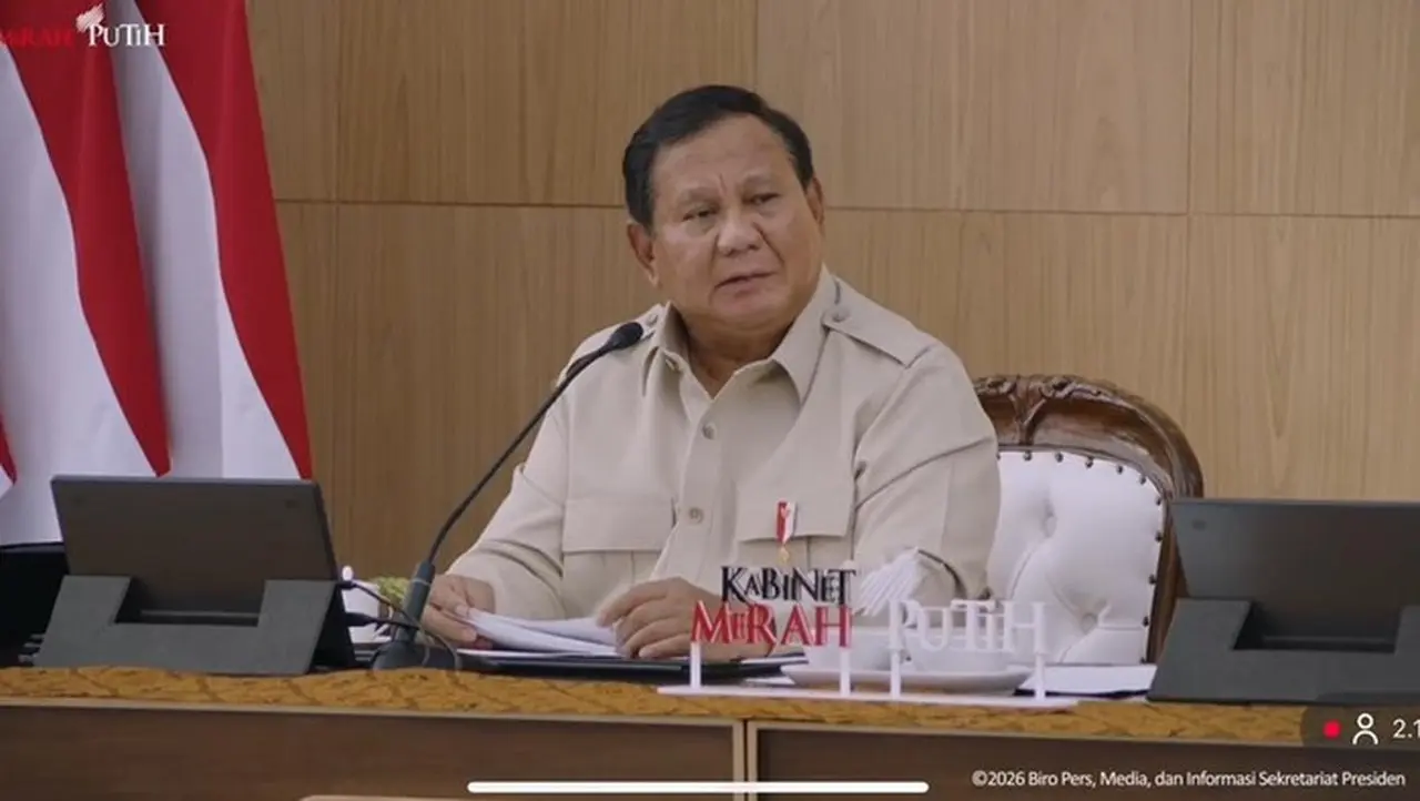 Presiden Prabowo Subianto (foto: Dok. Youtube Setpres)