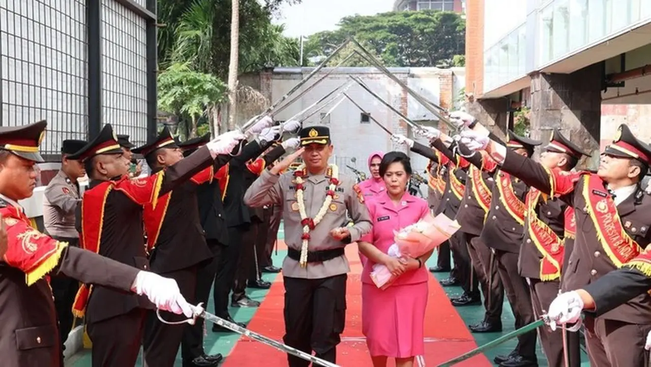 Jabatan Kapolresta Bandara Soekarno Hatta (soetta) Resmi Diemban Kombes Wisnu Wardana. Kombes Wisnu Menggantikan Pendahulunya, Kombes Ronald Sipayung. (dok Ist)