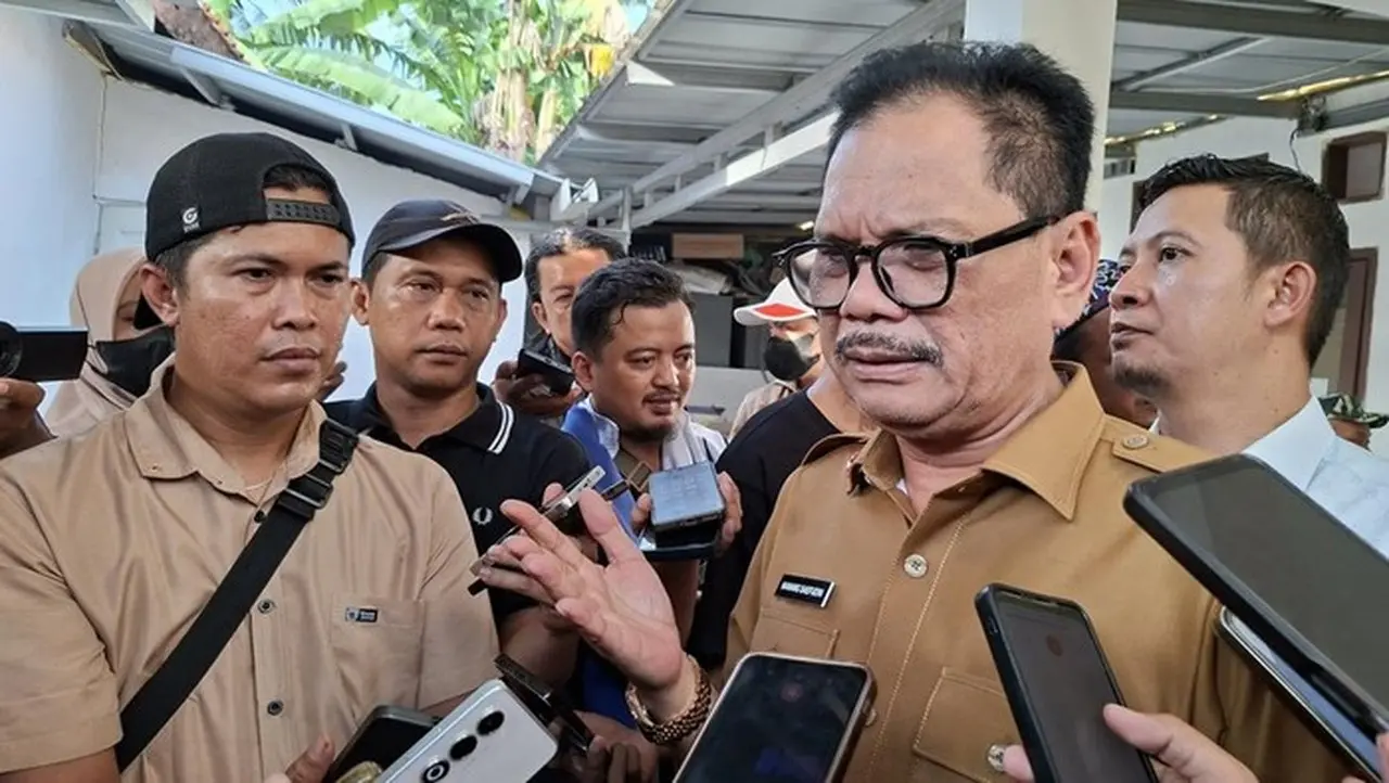Sekretaris Daerah (sekda) Kota Serang, Nanang Saefudin (arief/detikcom)