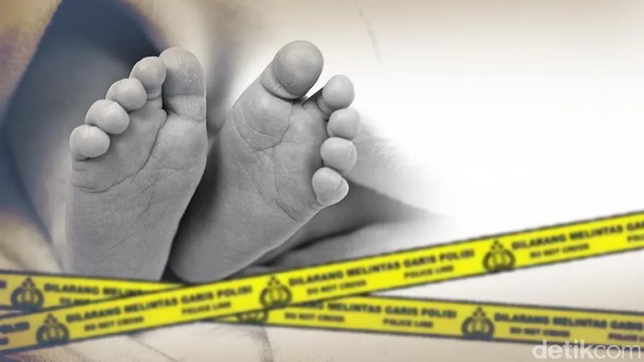 Foto: Ilustrasi Penemuan Mayat Bayi (dok Detikcom)