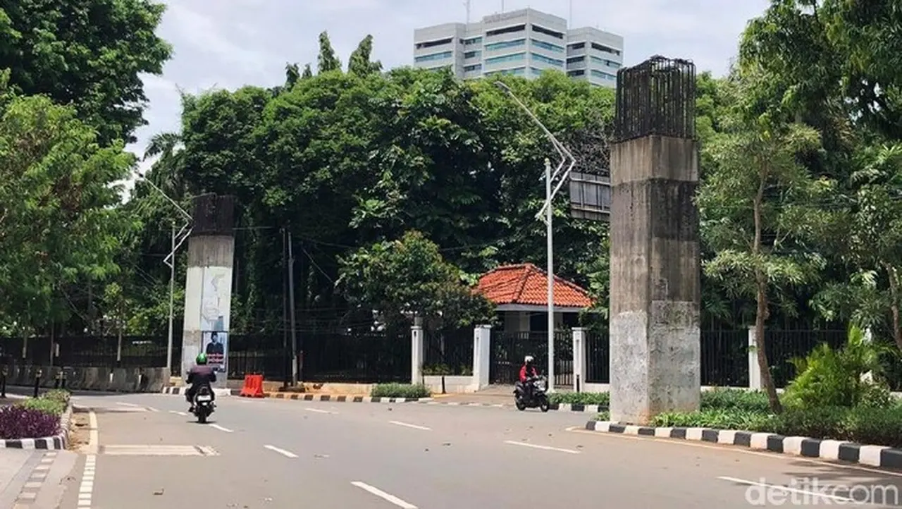 Foto: Begini Kondisi Tiang Monorel Jakarta (vadhia Lidyana)