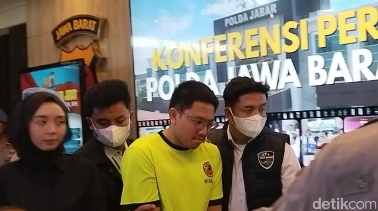 Resbob Di Mapolda Jabar. (foto: Rifat Alhamidi/detikjabar)