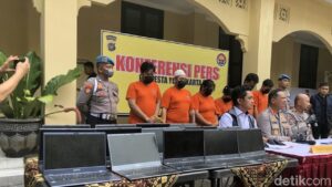 Kantor ‘Love Scam’ Jaringan Internasional Dibongkar di Sleman, 6 Petinggi Jadi Tersangka