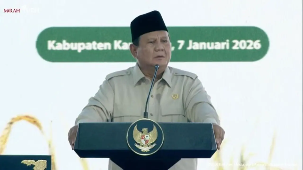 Foto Presiden Prabowo: (youtube Setpres)