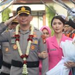AKBP Victor Pamit dari Polres Tangsel, Diantar Ratusan Ojol, Ormas, hingga Mahasiswa
