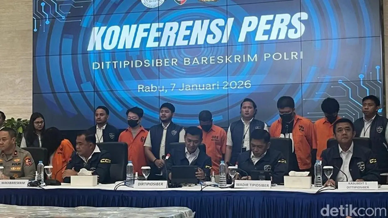 Bareskrim Polri Ungkap Kasus Judi Online (rumondang Naibaho/detikcom)