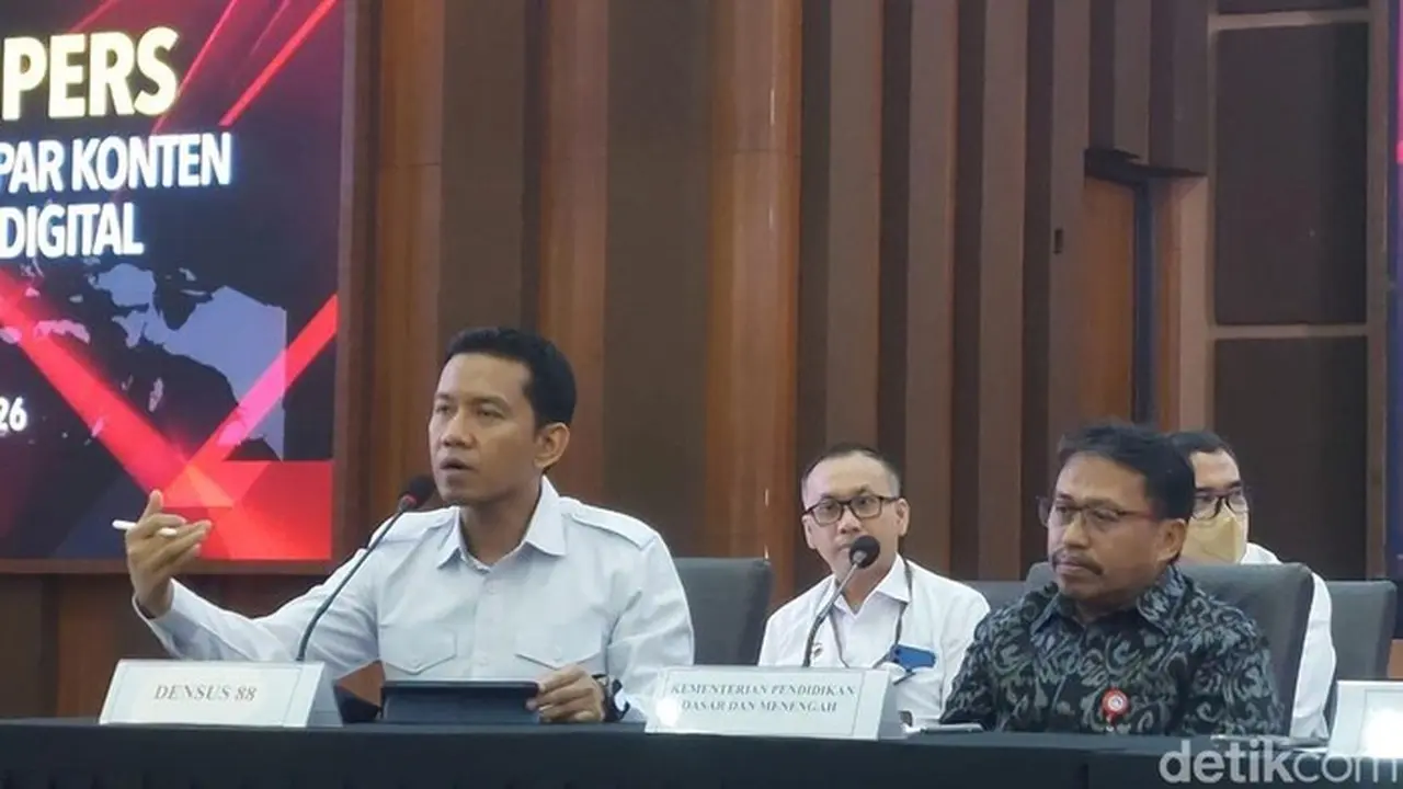 Konpers Densus 88 (foto: Ondang/detikcom)
