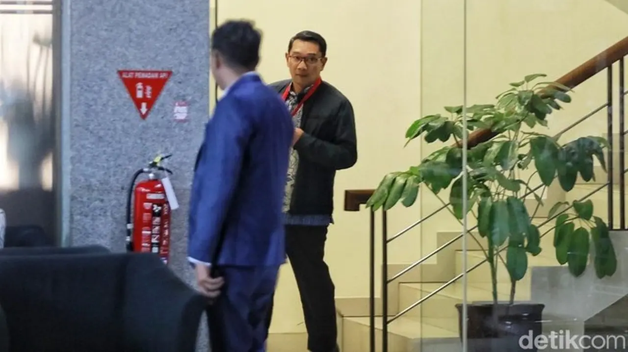 Ridwan Kamil Saat Ditemui Di Kpk. Foto: Pradita Utama