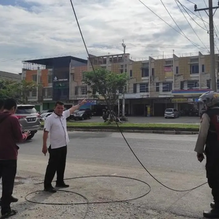 Apjatel Riau Dukung Penuh Penertiban Kabel Fiber Optik Semrawut di Pekanbaru