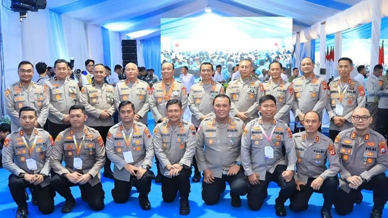 Wakapolri Dkk Raih Penghargaan Dari Presiden Prabowo (foto: Dok. Istimewa)