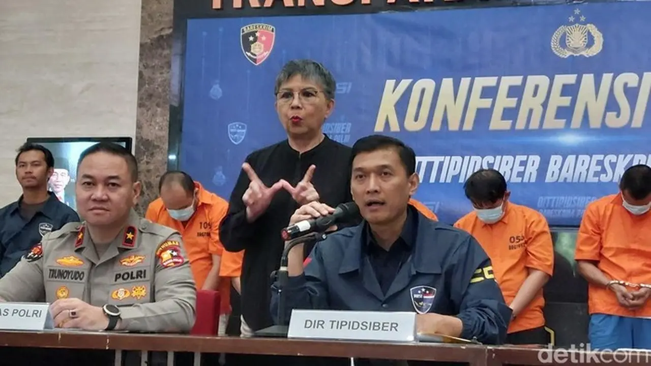 Dirtipidsiber Bareskrim Polri Brigjen Himawan Bayu Aji (rumondang/detikcom)