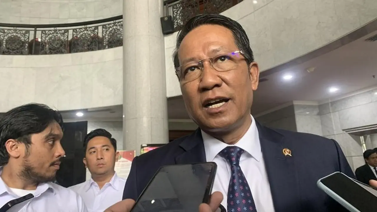 Foto: Menkum Supratman (mulia/detikcom)
