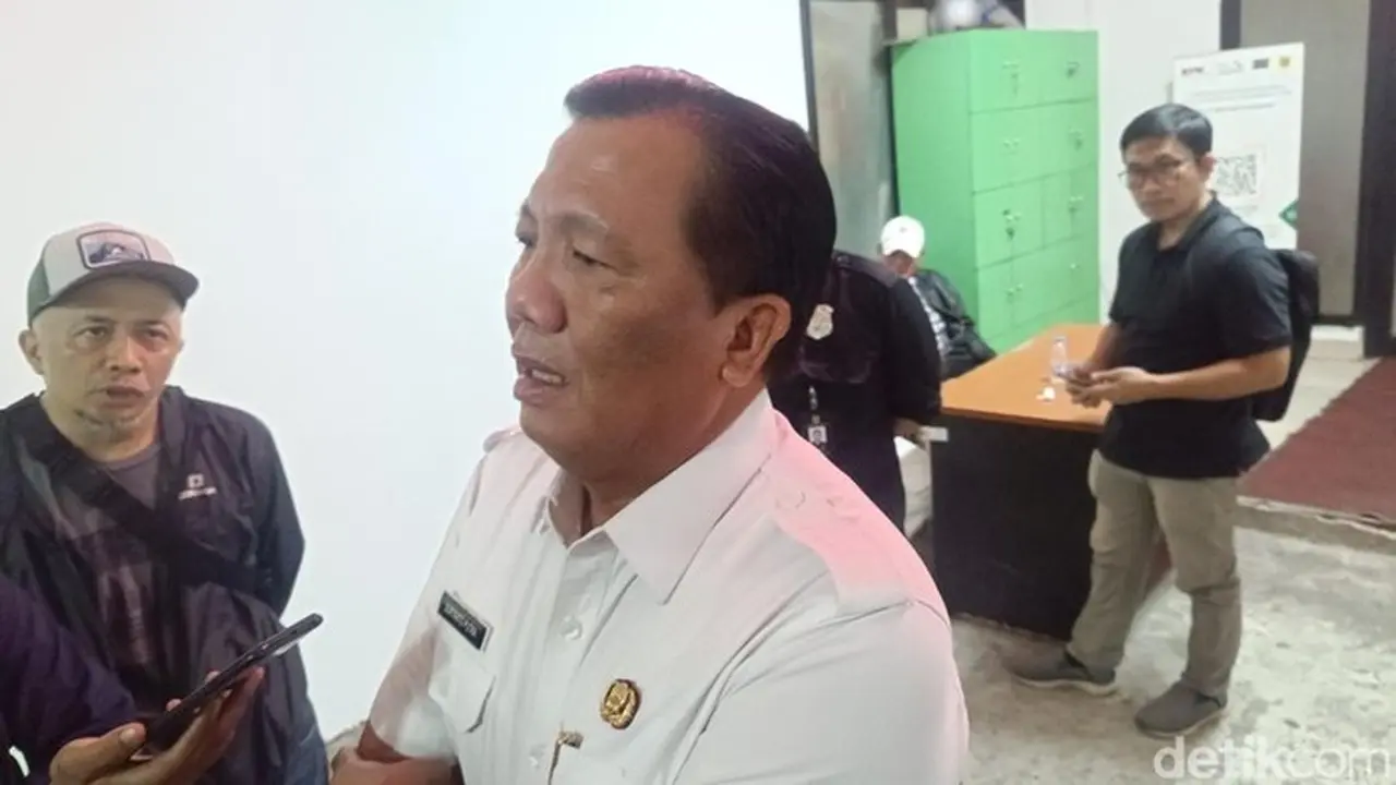 Kadis Pupr Kabupaten Bogor Suryanto Putra (rizky Adha/detikcom)