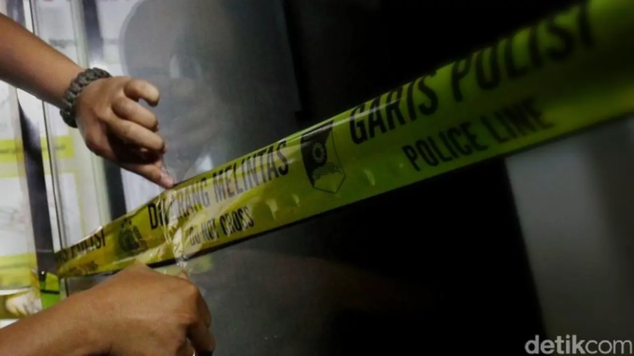 Ilustrasi Police Line (grandyos Zafna/detikcom)