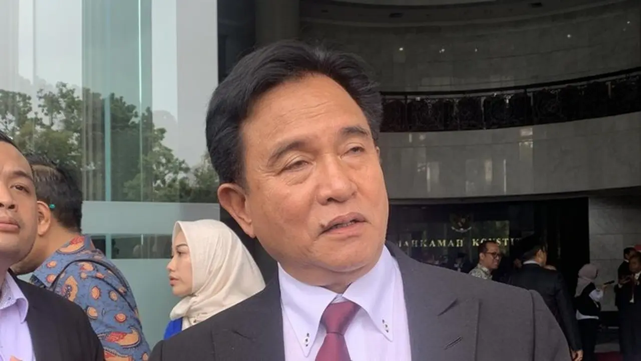 Menko Kumham Imipas Yusril Ihza Mahendra. (mulia Budi/detikcom)