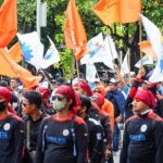 Ribuan Buruh Demo di Depan Istana, 1.659 Personel Gabungan Disiagakan