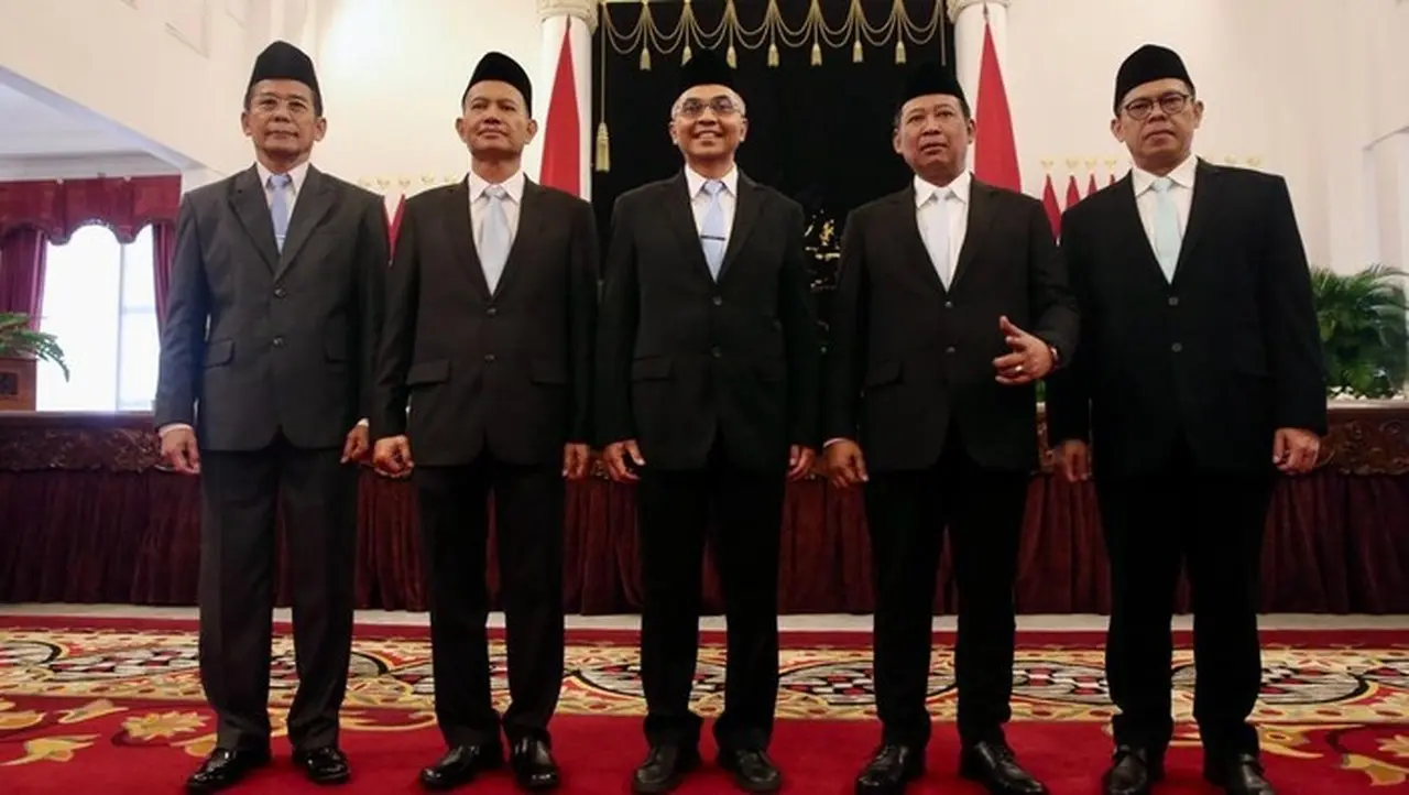 Pimpinan Kpk (foto: Grandy Zafna/detikcom)