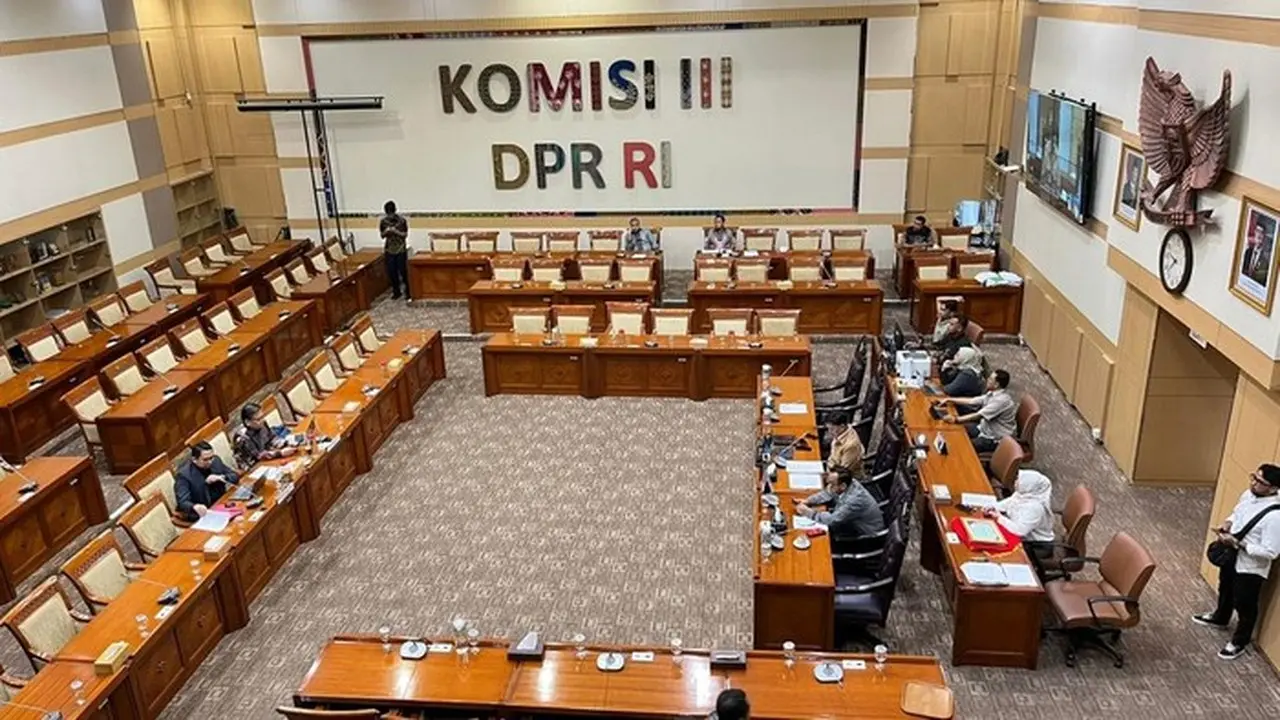 Rapat Dalam Rangka Menerima Masukan Terkait Panja Reformasi Kepolisian, Kejaksaan Dan Pengadilan. (anggi Muliawati/detikcom)