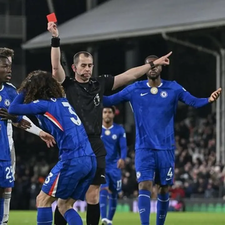 Chelsea Kembali Kehilangan Pemain Akibat Kartu Merah, Total 7 Pemain Telah Diusir Musim Ini