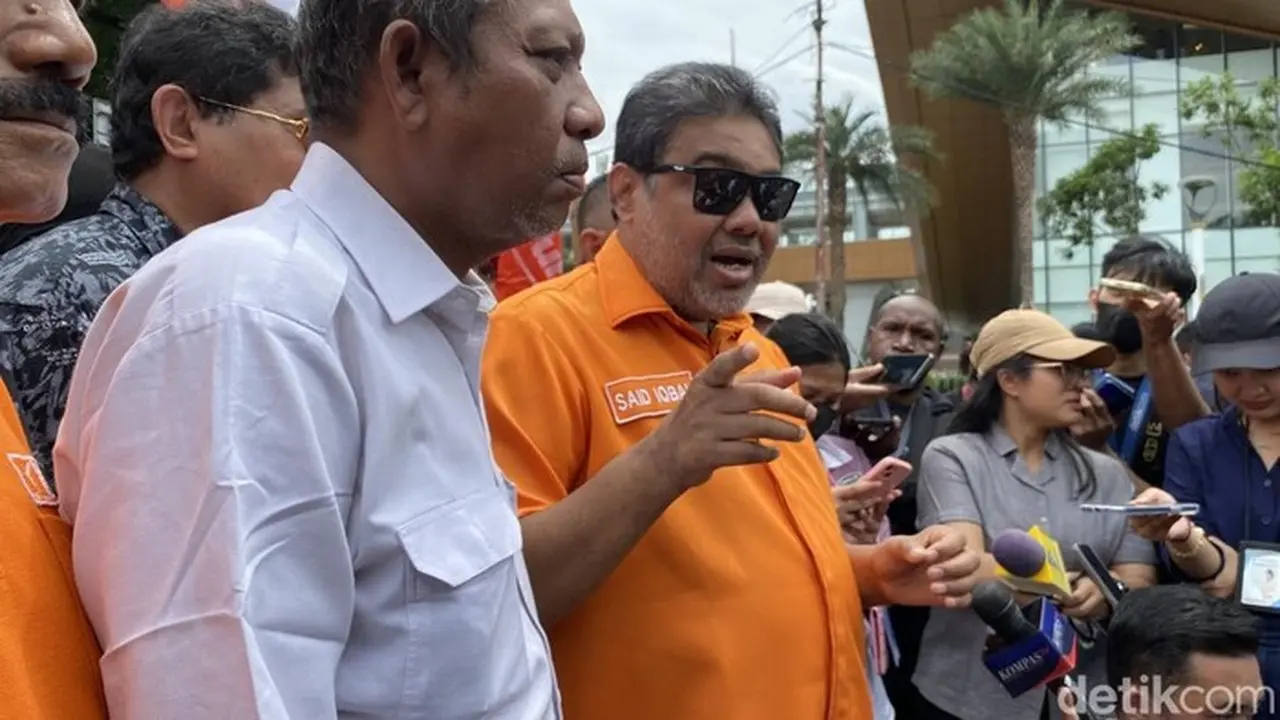 Presiden Ksp Said Iqbal (devi Puspitasari/detikcom)