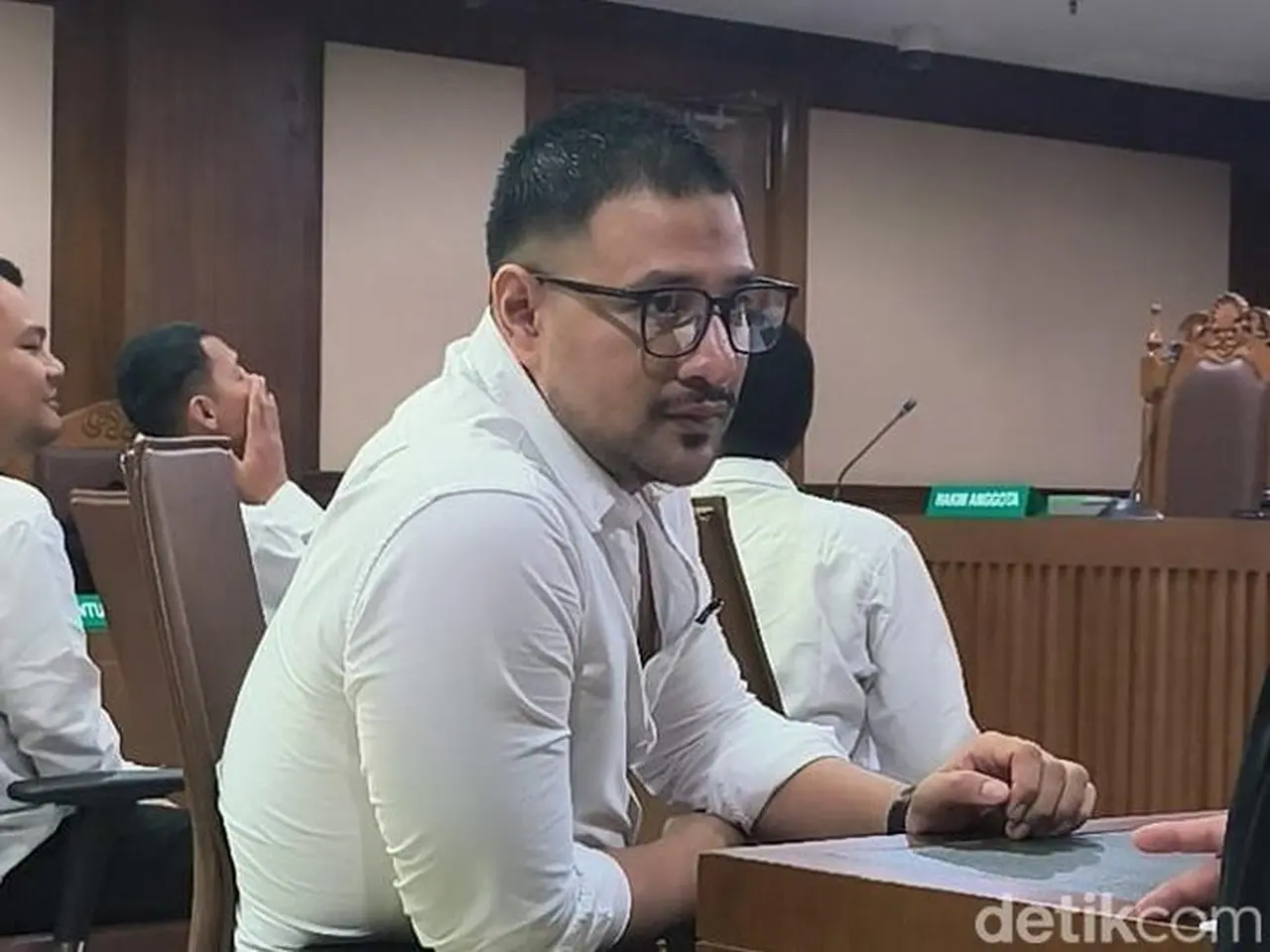 Ammar Zoni Saat Ditemui Di Kawasan Pn Pusat. Foto: Febri/detikhot