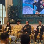 Prabowo Subianto Hadiri Pemberian Bonus Atlet SEA Games 2025 di Istana Negara Bersama Didit