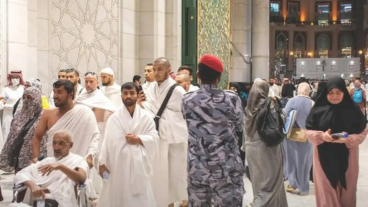 Foto Ilustrasi Jemaah Haji (saudi Press Agency)