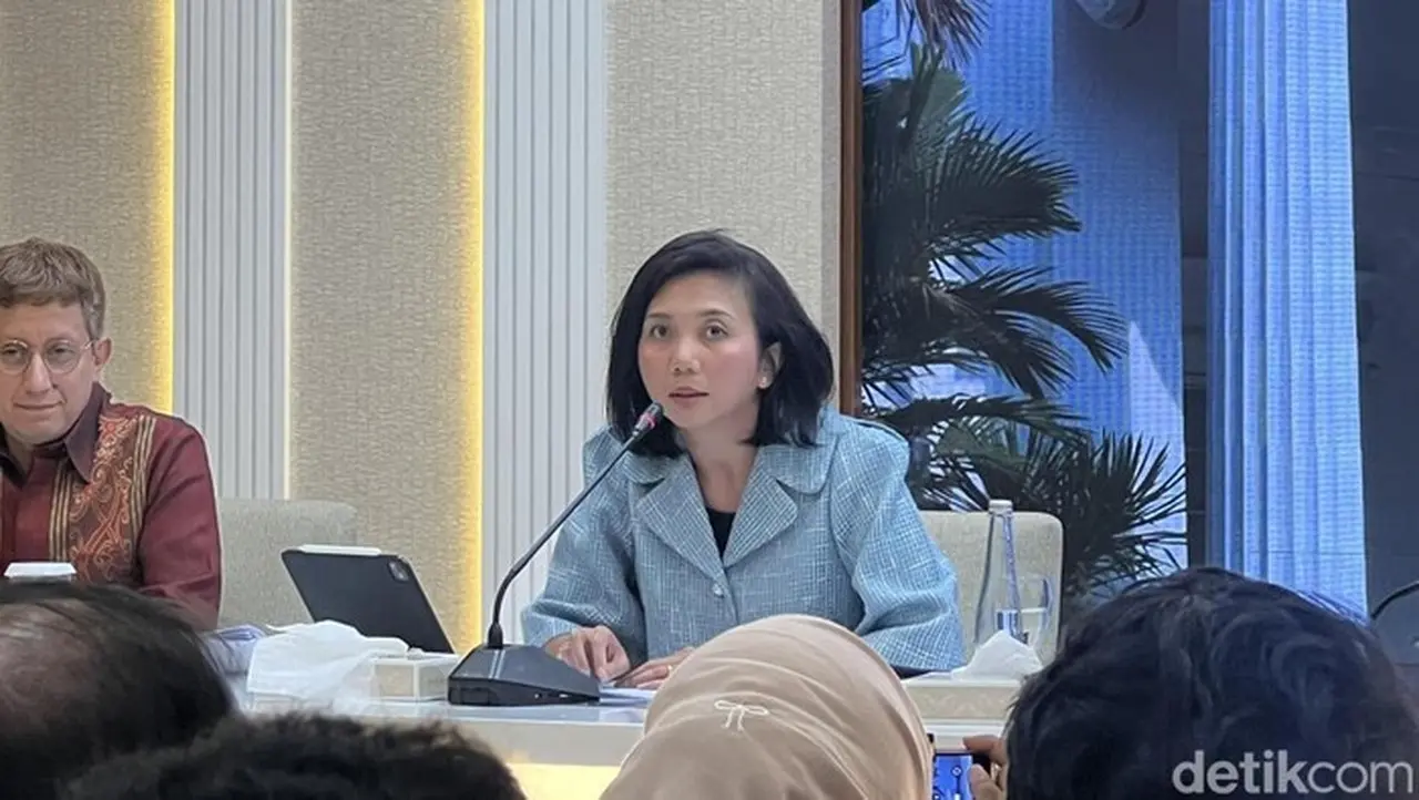 Juru Bicara Kemlu Ri Yvonne Mewengkang (adhfar Aulia Syuhada/detikcom)
