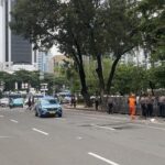 Buruh Bubarkan Diri, Jalan Medan Merdeka Selatan Jakarta Pusat Kembali Dibuka