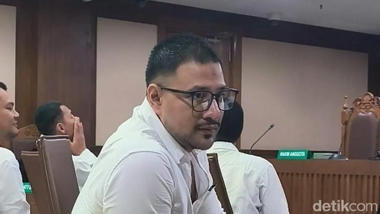 Ammar Zoni Di Pn Pusat. Foto: Febri/detikhot