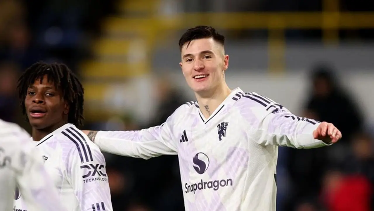Benjamin Sesko Sudah Lebih Pede, Mau Rajin Menumbang Gol Untuk Manchester United. (foto: Action Images Via Reuters/craig Brough)