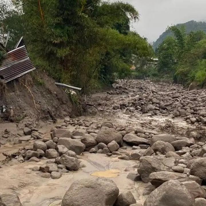 Banjir Bandang Susulan Terjang Bener Meriah, Gelondongan Kayu Ikut Hanyut Dibawa Arus
