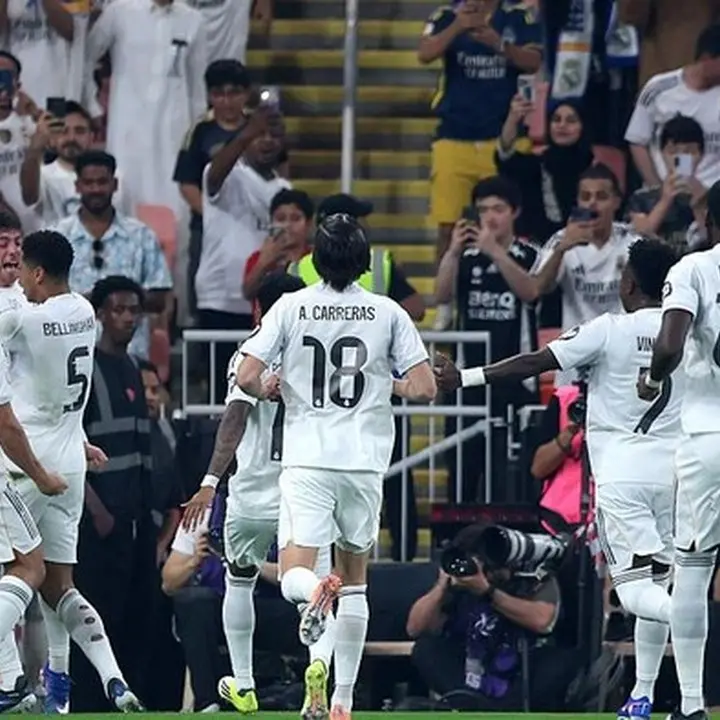 Derby Madrid Berakhir 2-1, Real Madrid Melaju ke Final Piala Super Spanyol Hadapi Barcelona