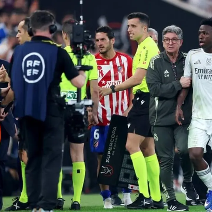 Duel Atletico vs Real Madrid Panas: Simeone Ejek Vinicius, Xabi Alonso Bereaksi