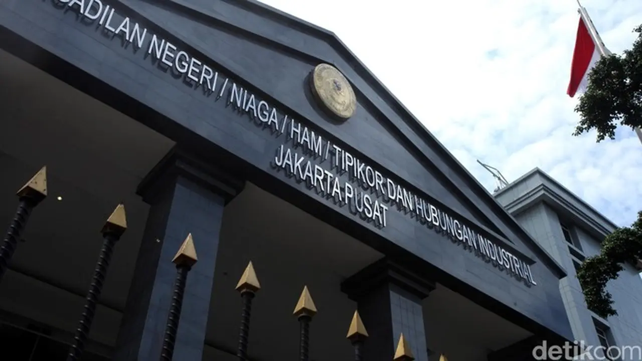Foto Gedung Pn Jakpus: (ari Saputra/detikcom)