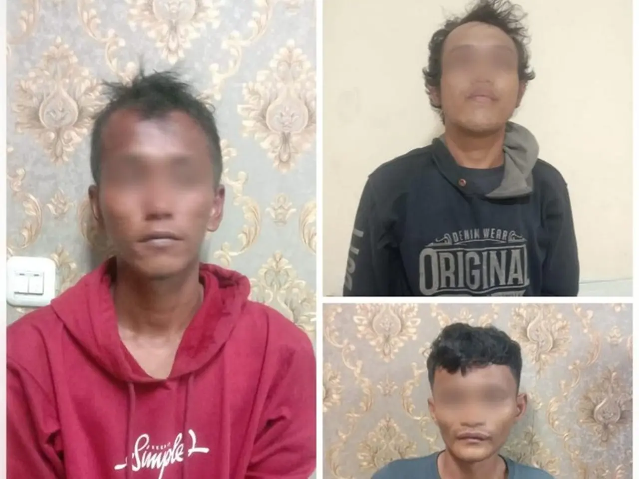 Tiga Pak Ogah Yang Menganiaya Pemotor Di Jakbar Ditangkap. (dok. Istimewa)
