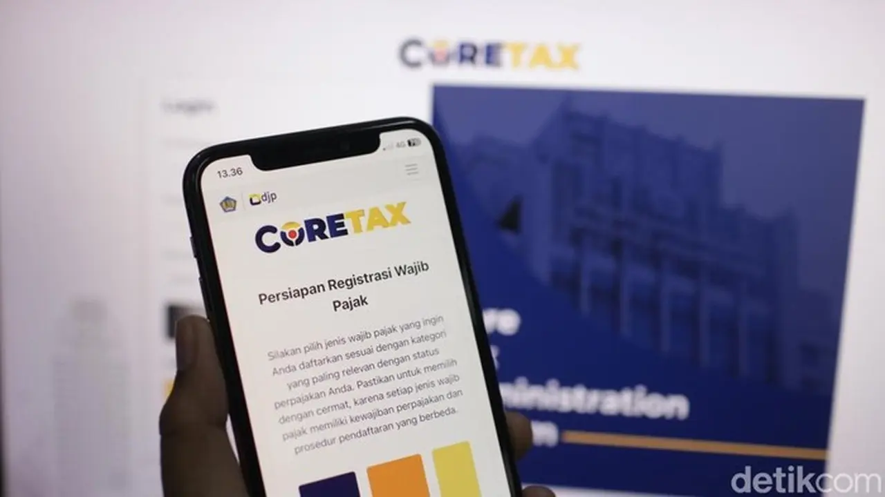 Ilustrasi Coretax (foto: Najmi Dhiaulhaq)
